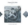 Clipped SVG Slider