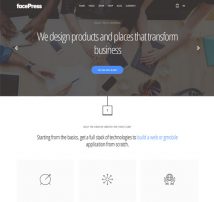 facePress - Start-up HTML Template