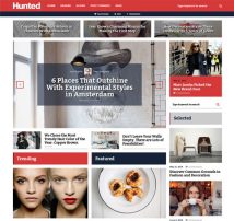 Hunted - A Flowing Editorial Magazine Theme