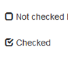 bs-checkbox : jQuery Checkbox plugin with Glyphicon Icons