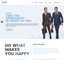 Zaria – Business Consulting WordPress Theme