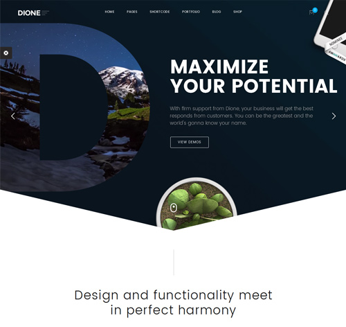 Dione - Enterprise Multi-Purpose WordPress Theme