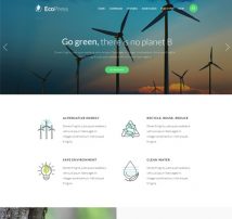 Eco Press - Nature, Ecology & NGO WordPress Theme
