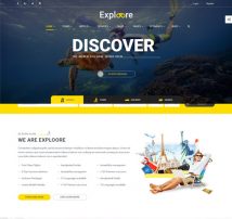 EXPLOORE - Travel, Exploration, Booking WordPress Theme