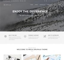 Mega - Creative Multi-Purpose Drupal8 Theme
