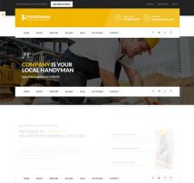 POWERMAN - Handyman Services Drupal Theme