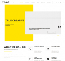 Veno - Creative Portfolio HTML5 Responsive Template