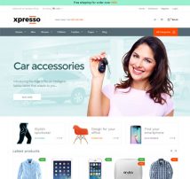 Xpresso Responsive Shopify Theme - Megashop, Sport, Shoes, Jewelry, Toy Online Store