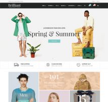 Brilliant - Multi Store Responsive Shopify Theme