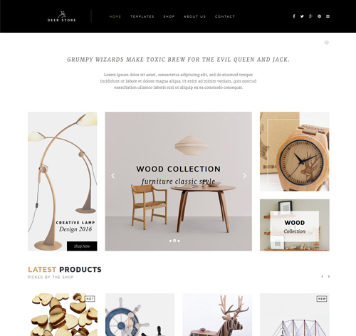 DeerStore - eCommerce Joomla Template
