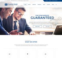 Finance Hawk Finance and Accounts – Finance, Consulting, Accounting and Business Template