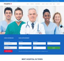 Hospital Medical Doctor WordPress Theme - Hospital+