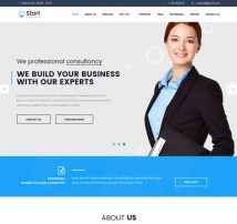 Start - Onepage Consultancy HTML Template