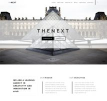theNEXT - Creative Business Drupal 8 Theme