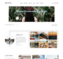 Jo - Photography Portfolio WordPress Theme