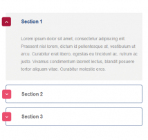 Bootstrap CSS Accordion 44