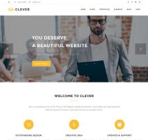 Clever - Creative Portfolio WordPress Theme