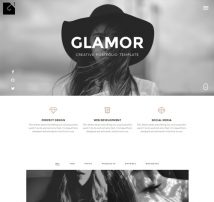 Glamor - Creative Portfolio WordPress Theme