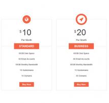 Pricing Table Style 45