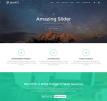 Quartz - A Responsive Multi-purpose WordPress Theme