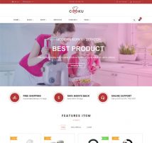 Vina Cooku - Clean, Simple VirtueMart Joomla Template