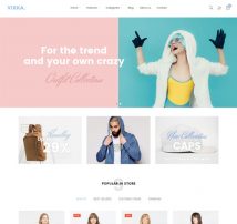 Vixka - Responsive VirtueMart Template