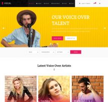 Vocal - HTMLTemplate for Voice Over or Dubbing artist