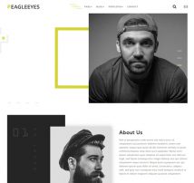 Eagleeyes - Creative multipages and One page Joomla Template