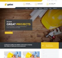 Gates - Multi-Purpose Construction Joomla Template