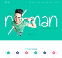 IT Norman - CV, Portfolio and Freelancer Joomla Template Gantry 5
