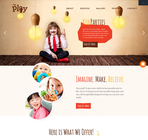 Kids Play - Kindergarten WordPress Theme