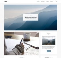 Lukla - A Responsive WordPress Blog Theme