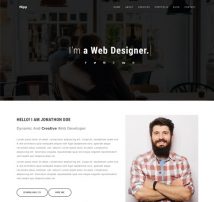 Nipp - Personal Portfolio Landing Template