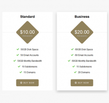 Pricing Table Style 47
