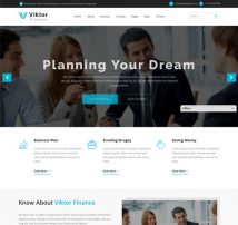 Viktor - Responsive Corporate WordPress Theme