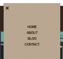Navigation Menu Style 4