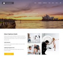 Photography, Portfolio & Gallery WordPress Theme | Cephenus