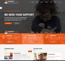 Charity Home - Charity/Fundraising WordPress Theme