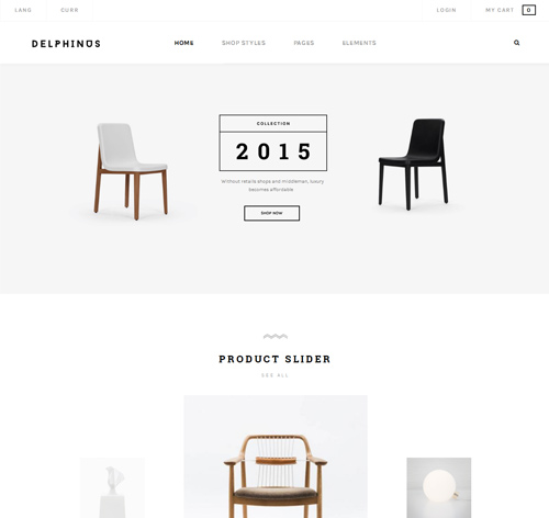Delphinus - Commerce Drupal Theme