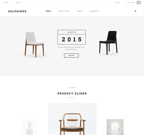 Delphinus - Commerce Drupal Theme