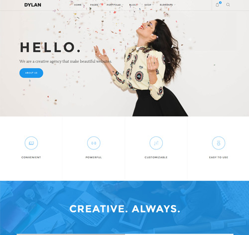 Dylan - Responsive Multi-Purpose HTML Template