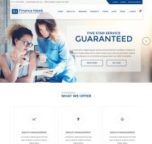 Finance Hawk - Finance and Consulting Business WordPress Theme