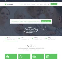 Insuranced - Insurance HTML Template