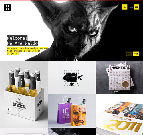 Waldo - Creative Portfolio & WooCommerce WordPress Theme