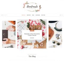 Handmade Shop - Handicraft Blog & Creative Shop WordPress Theme