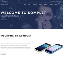 Kompleet - Creative & Flexible Responsive Multipurpose Drupal 8 Theme