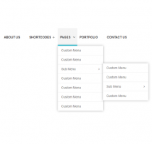 Navigation Menu Style 8