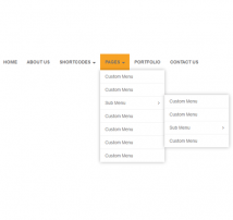 Navigation Menu Style 9