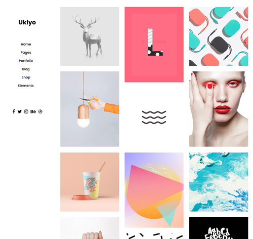 Ukiyo - A Fresh Portfolio Theme for Modern Agencies and Freelancers