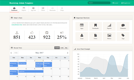 TemplateVamp : Twitter Bootstrap Admin Template